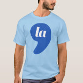 Comma La - Kamala Blauw T-shirt (Voorkant)