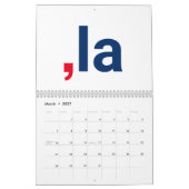 Comma La kamala grappige uitspraak patriottisch Kalender (Mar 2027)