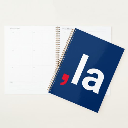 Comma La kamala grappige uitspraak rood wit blauw Planner (Display)