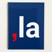 Comma La kamala grappige uitspraak rood wit blauw Planner (Voorkant)