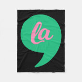 Comma La Kamala Harris 2022 Verkiezingskostuum Fleece Deken (Voorkant)