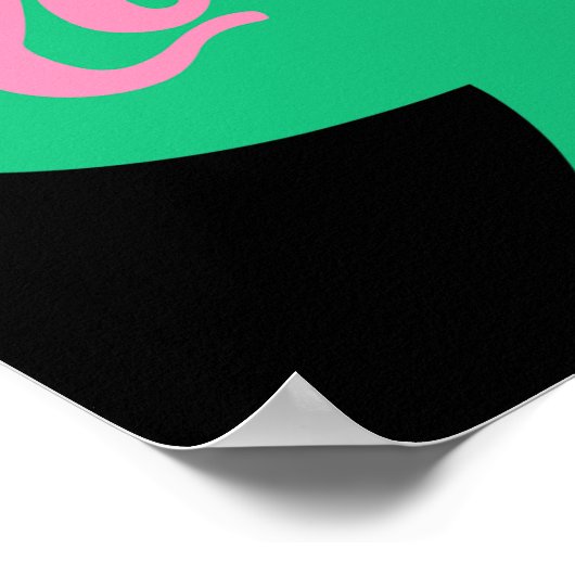 Comma La Kamala Harris 2022 Verkiezingskostuum Poster (Hoek)