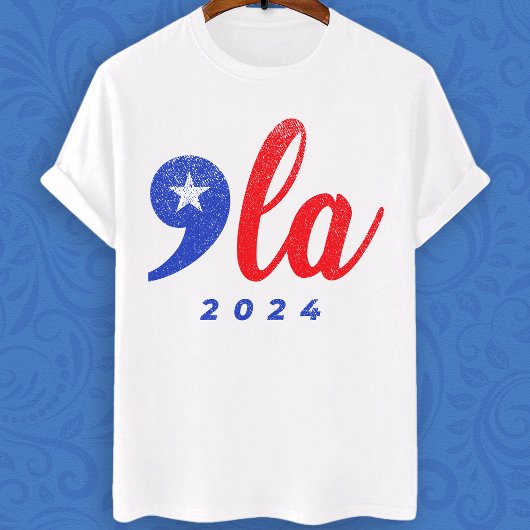 Comma La Kamala Harris 2024 grappige verkiezing T-shirt