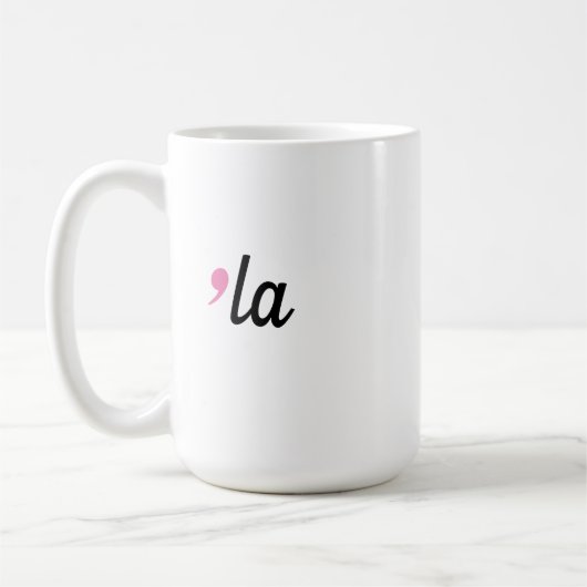 Comma La Kamala Harris 2024 Koffiemok (Links)
