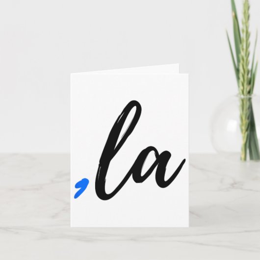 Comma La - Kamala Harris 2024 Mevrouw President St Kaart (Voorkant)