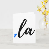 Comma La - Kamala Harris 2024 Mevrouw President St Kaart (Gele Bloem)