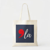 Comma La Kamala Harris 2024 President Grappig Tote Bag (Voorkant)