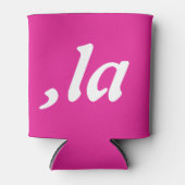 Comma La Kamala Harris - aangepast tekstontwerp Blikjeskoeler (Voorkant)