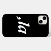 Comma La Kamala Harris - aangepast tekstontwerp Case-Mate iPhone Case (Achterkant (horizontaal))