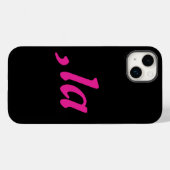 Comma La Kamala Harris - aangepast tekstontwerp Case-Mate iPhone Case (Achterkant (horizontaal))