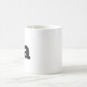 Comma La Kamala Harris - aangepast tekstontwerp Koffiemok (Center)