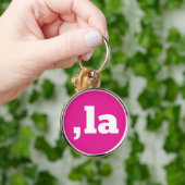 Comma La Kamala Harris - aangepast tekstontwerp Sleutelhanger (Hand)