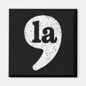 Comma La Kamala Harris Coma La President 2024 Elec Magneet (Voorkant)