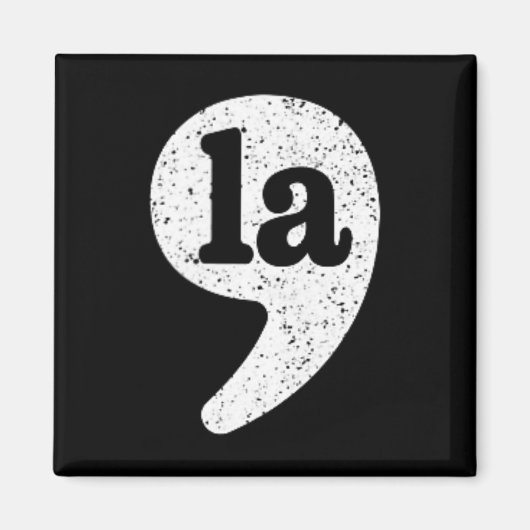 Comma La Kamala Harris Coma La President 2024 Elec Magneet (Voorkant)