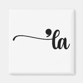 Comma La Kamala Harris Interpunctie La Verkiezing Magneet