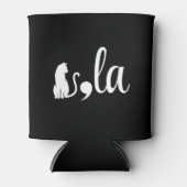 Comma La Kamala Harris - kattenmoeder voor Kamala Blikjeskoeler (Voorkant)