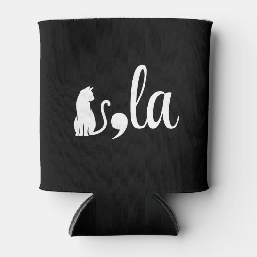 Comma La Kamala Harris - kattenmoeder voor Kamala Blikjeskoeler (Voorkant)