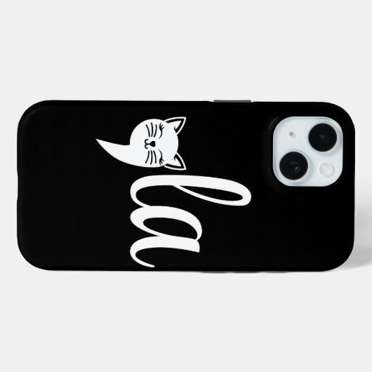 Comma La Kamala Harris - kattenmoeder voor Kamala Case-Mate iPhone Case (Achterkant (horizontaal))