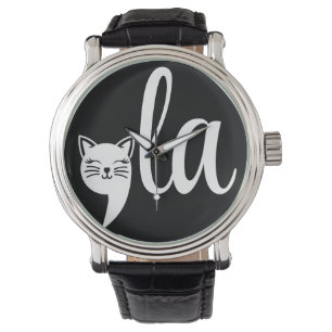 Comma La Kamala Harris - kattenmoeder voor Kamala Horloge