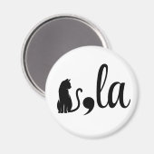 Comma La Kamala Harris - kattenmoeder voor Kamala Magneet (Voorkant / Achterkant)