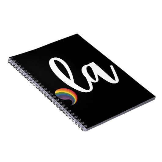 Comma La Kamala Harris Pride Rainbow LGBQ Gay Notitieboek (Rechterzijde)