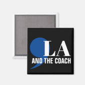 Comma La Kamala Harris Tim Walz Coach 2024 Commala Magneet (Voorkant / Achterkant)