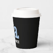 Comma La Kamala Harris Tim Walz Coach 2024 Papieren Bekers (Links)