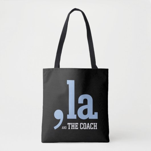 Comma La Kamala Harris Tim Walz Coach 2024 Tote Bag (Voorkant)