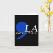 Comma La Kamala Harris Tim Wheimer Coach 2024 La C Kaart (Gele Bloem)