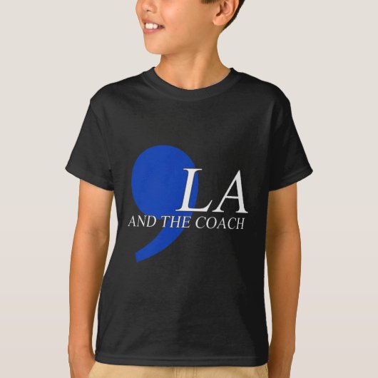 Comma La Kamala Harris Tim Wheimer Coach 2024 La C T-shirt (Voorkant)