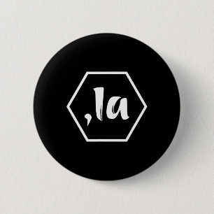 Comma La Kamala Harris Vice-President Democraat Ronde Button 5,7 Cm