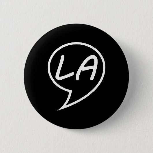 Comma La Kamala Harris voor President 2024 1 Ronde Button 5,7 Cm (Voorkant)