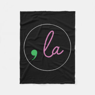 Comma La Kamala Harris voor President 2024 Fleece Deken