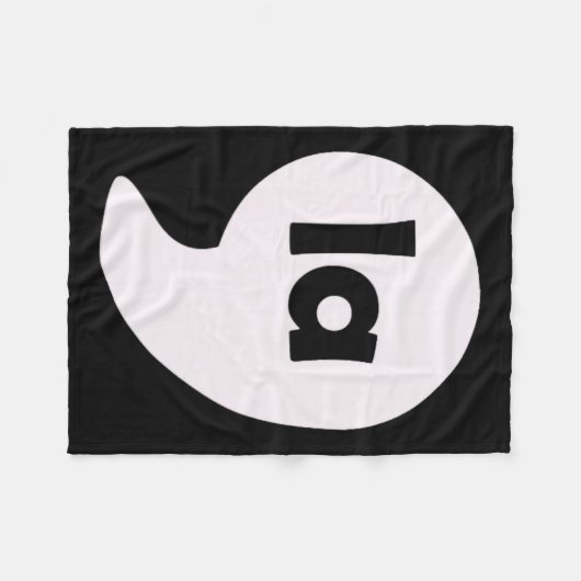 Comma La Kamala Harris voor President 2024 Fleece Deken (Voorkant (Horizontaal))