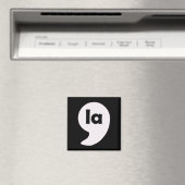 Comma La Kamala Harris voor President 2024 Magneet (Insitu (Vaatwasser))