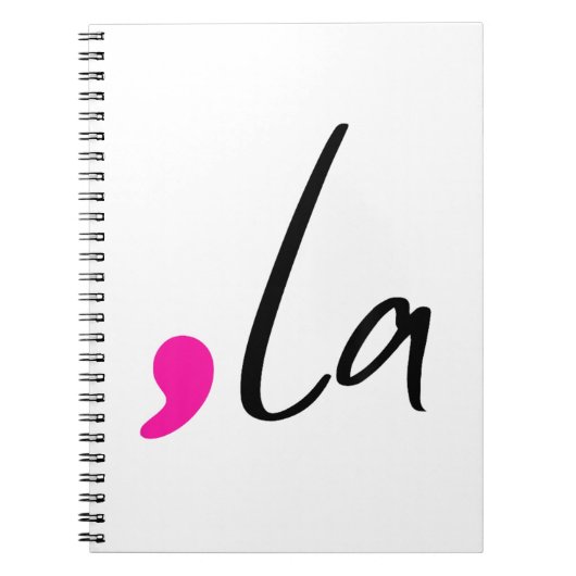 Comma La Kamala Harris voor President 2024 Notitieboek (Voorkant)