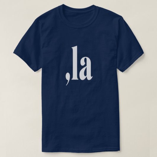 Comma La / Kamala T-shirt (Design voorkant)
