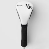 Comma La - Kamala Wit Golfheadcover (Voorkant)