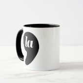 Comma La - Kamala Zwart Mok (Voorkant links)