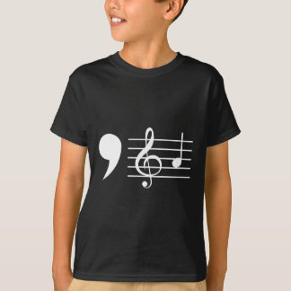 Comma La Muzieknoten Kamala Harris Muziekdocent E T-shirt