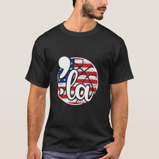 Comma La voor basketbalfans T-Shirt (Voorkant)
