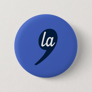 Comma-LA voor Kamala Harris Ronde Button 5,7 Cm