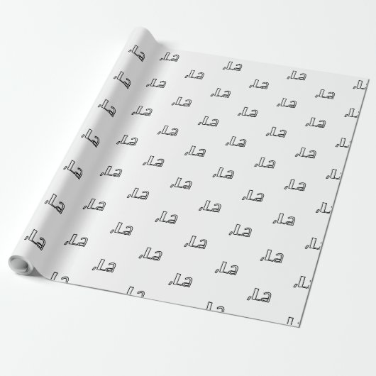 Comma La Wrapping Papers, Kamala Harris 2024 Cadeaupapier (Uitgerold)