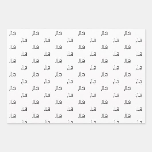 Comma La Wrapping Papers, Kamala Harris 2024 Inpakpapier Vel (Voorkant)