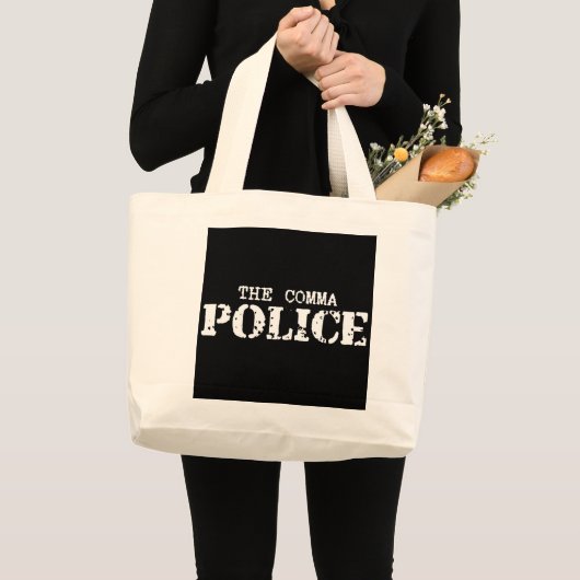 Comma Police Bag Grote Tote Bag (Voorkant (product))