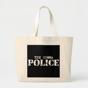 Comma Police Bag Grote Tote Bag