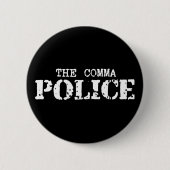 Comma Police Button (Voorkant)