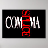 Comma Splice Poster (Voorkant)