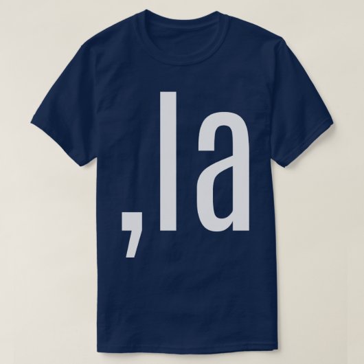 CommaLa 9 T-shirt (Design voorkant)