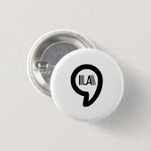 CommaLa - Kamala Ronde Button 3,2 Cm (Voorkant /achterkant)
